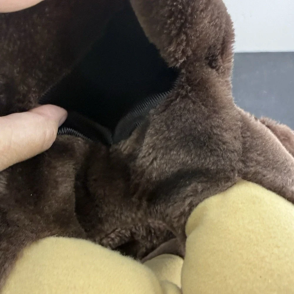 Vintage 1992 Hosung Monkey Chimp Hand Puppet Plush 13